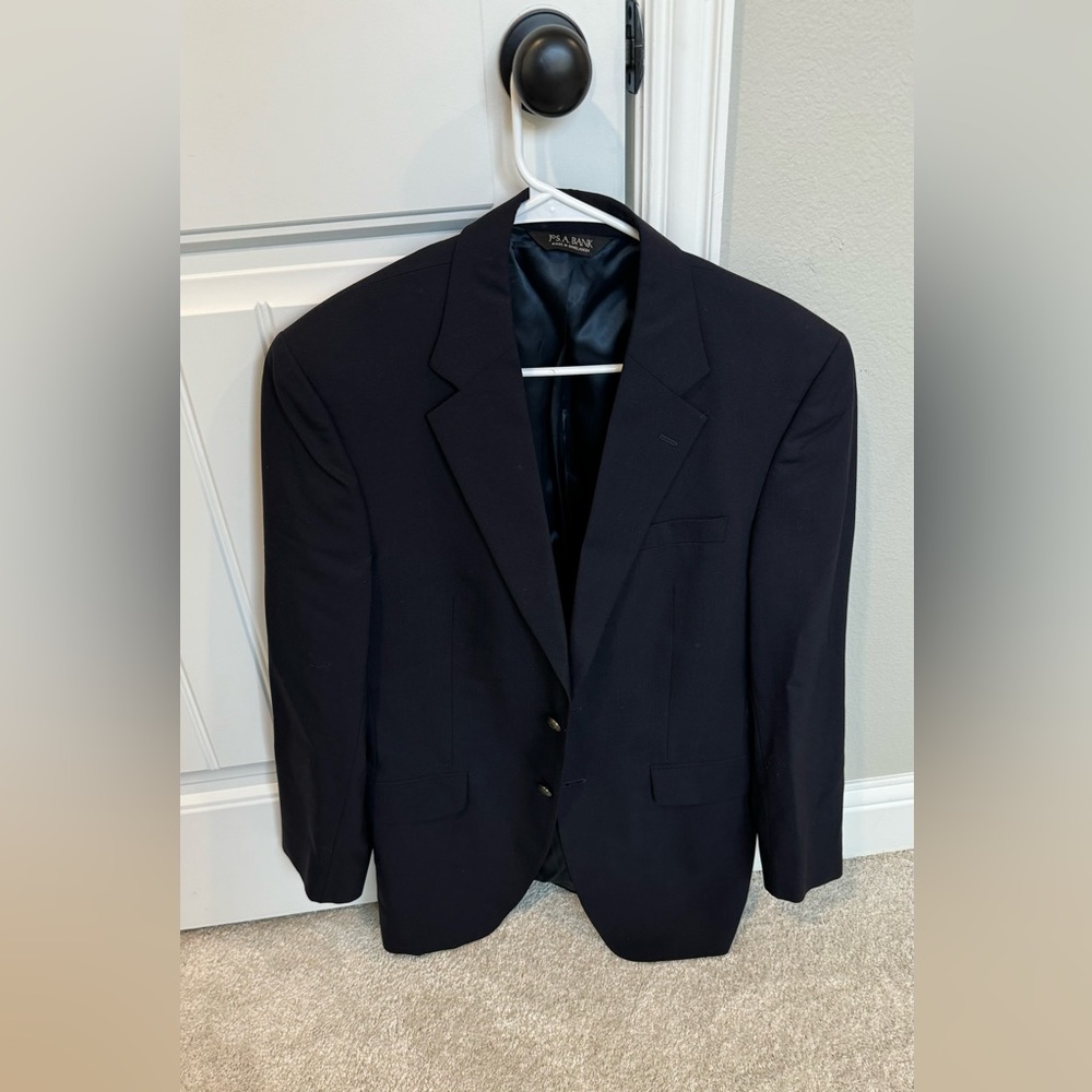Jos. A. Bank sport coat 38R navy